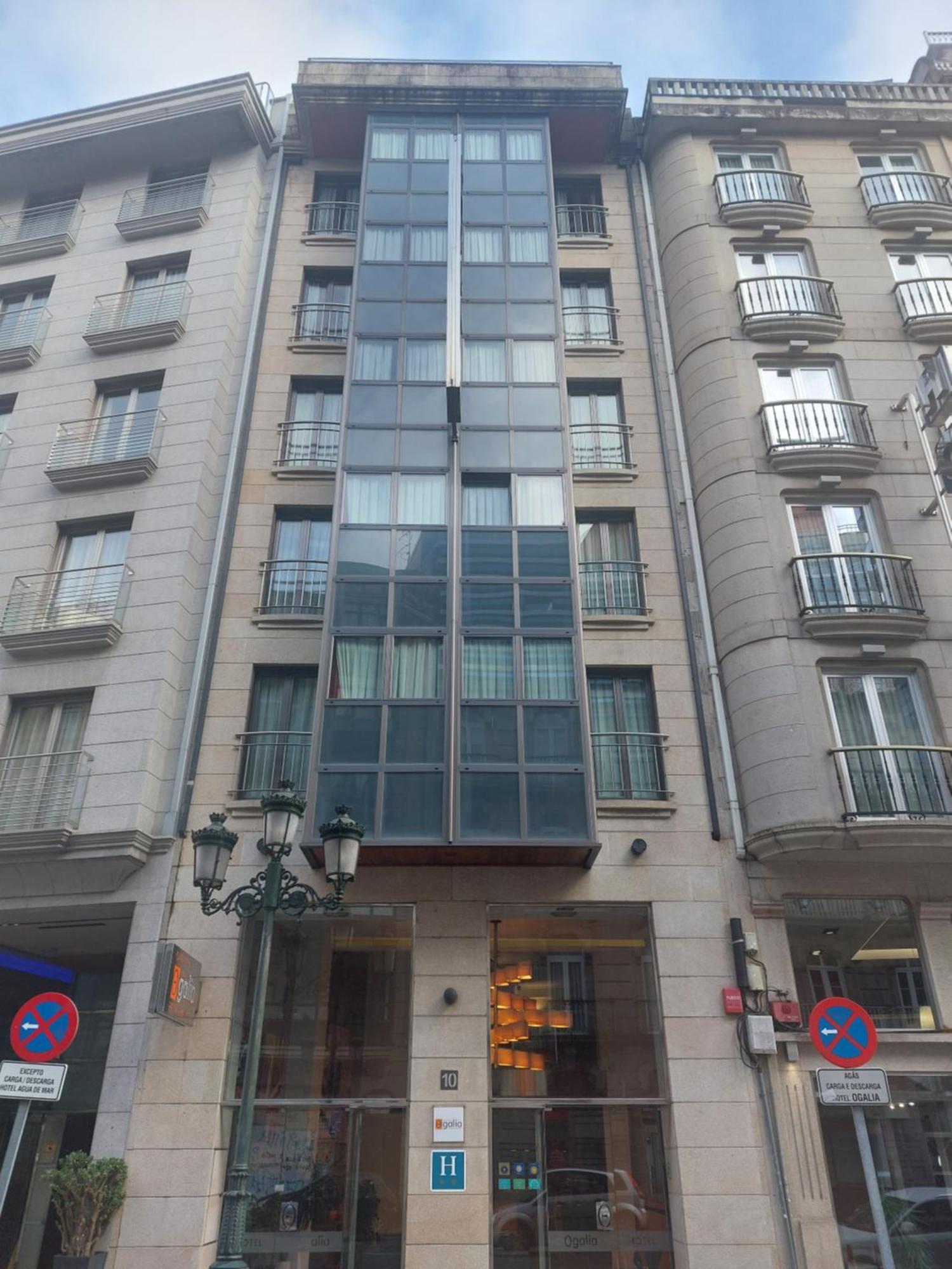 U Hotel Ogalia Vigo Exterior foto